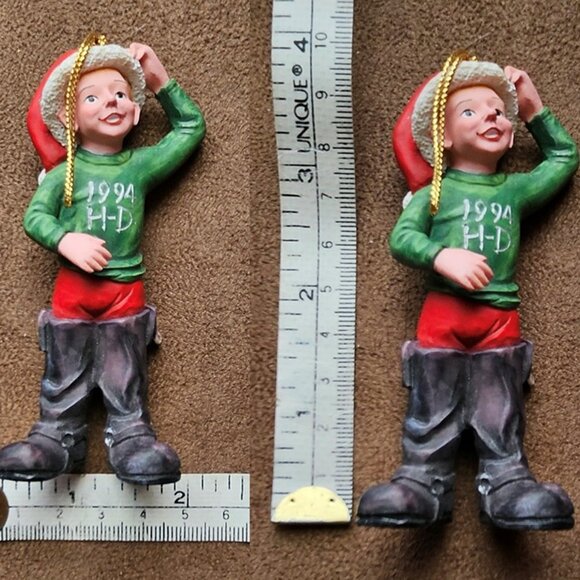 Harley Davidson Children’s Christmas Ornament - Daddy’s Boots - Model  99442-95Z - Picture 7 of 9